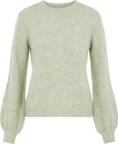 Pieces Dames PCPERLA LS  KNIT NOOS Desert Sage - Maat M