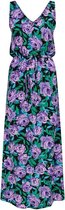 Jdystaar Life S/l Maxi Dress Wvn 15226054 Black/purple Roses