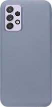 - ADEL Premium Siliconen Back Cover Softcase Hoesje Geschikt voor Samsung Galaxy A72 - Lavendel