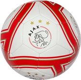AJAX Voetbal - Maat 5 - wit-goud-rood