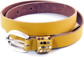 Kidzzbelts Meisjesriem 1711 - Oker - 75 cm