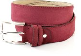 Riemen & Co Herenriem Jeans 1335 - Rood - 105 cm