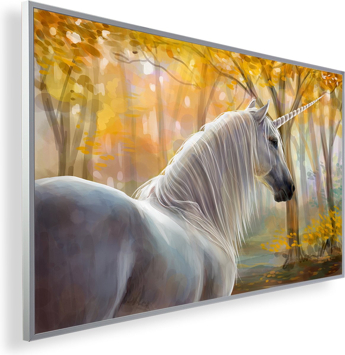 Infrarood Verwarmingspaneel 130W met fotomotief en Smart Thermostaat (5 jaar Garantie) - Unicorn 102