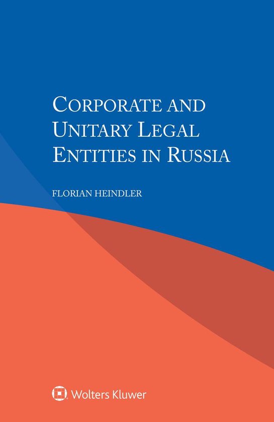 Corporate and Unitary Legal Entities in Russia - cover