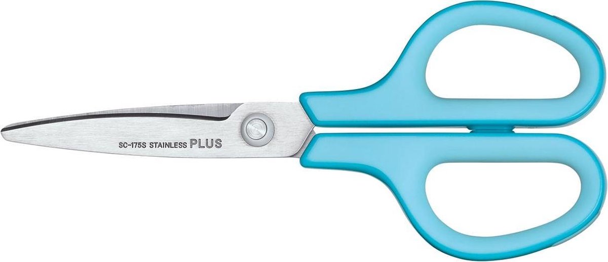 Plus FitCut Curve SMART schaar | 17 | 5 cm | blauw | op blister