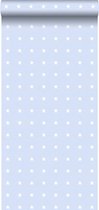 ESTAhome behang sterren lichtblauw - 136459 - 53 cm x 10,05 m