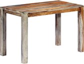 Medina Eettafel 118x60x76 cm massief sheeshamhout grijs