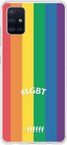 6F hoesje - geschikt voor Samsung Galaxy A51 -  Transparant TPU Case - #LGBT - #LGBT #ffffff