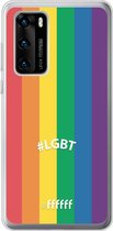 6F hoesje - geschikt voor Huawei P40 -  Transparant TPU Case - #LGBT - #LGBT #ffffff
