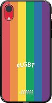 6F hoesje - geschikt voor iPhone Xr -  TPU Case - #LGBT - #LGBT #ffffff