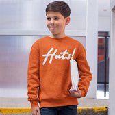 Oranje EK WK Koningsdag Trui Kind Huts (12-14 jaar - MAAT 158/164) | Oranje kleding / sweaters | WK Feestkleding