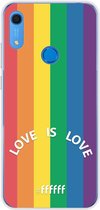 6F hoesje - geschikt voor Huawei Y6 (2019) -  Transparant TPU Case - #LGBT - Love Is Love #ffffff