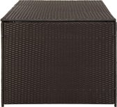 Medina Tuinbox 180x90x75 cm poly rattan bruin