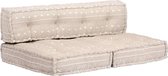 Medina Poef stof beige