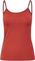 Only Top Onllove Singlet Noos Jrs 15196448 Cinnabar Dames Maat - M