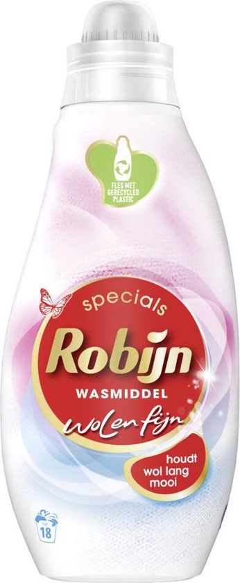 Robijn Vloeibaar Wasmiddel Wol & Fijn 720 ml