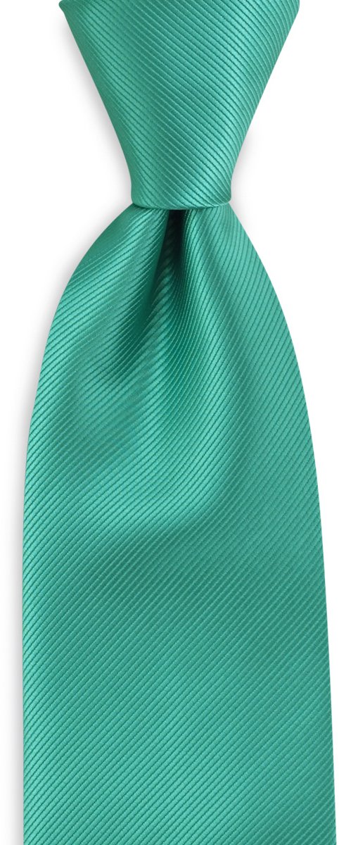 We Love Ties - Stropdas mintgroen repp - geweven polyester Microfill