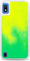 Hoesje CoolSkin Liquid Neon - Glow In The Dark - Telefoonhoesje voor Samsung Galaxy A10 - Groen