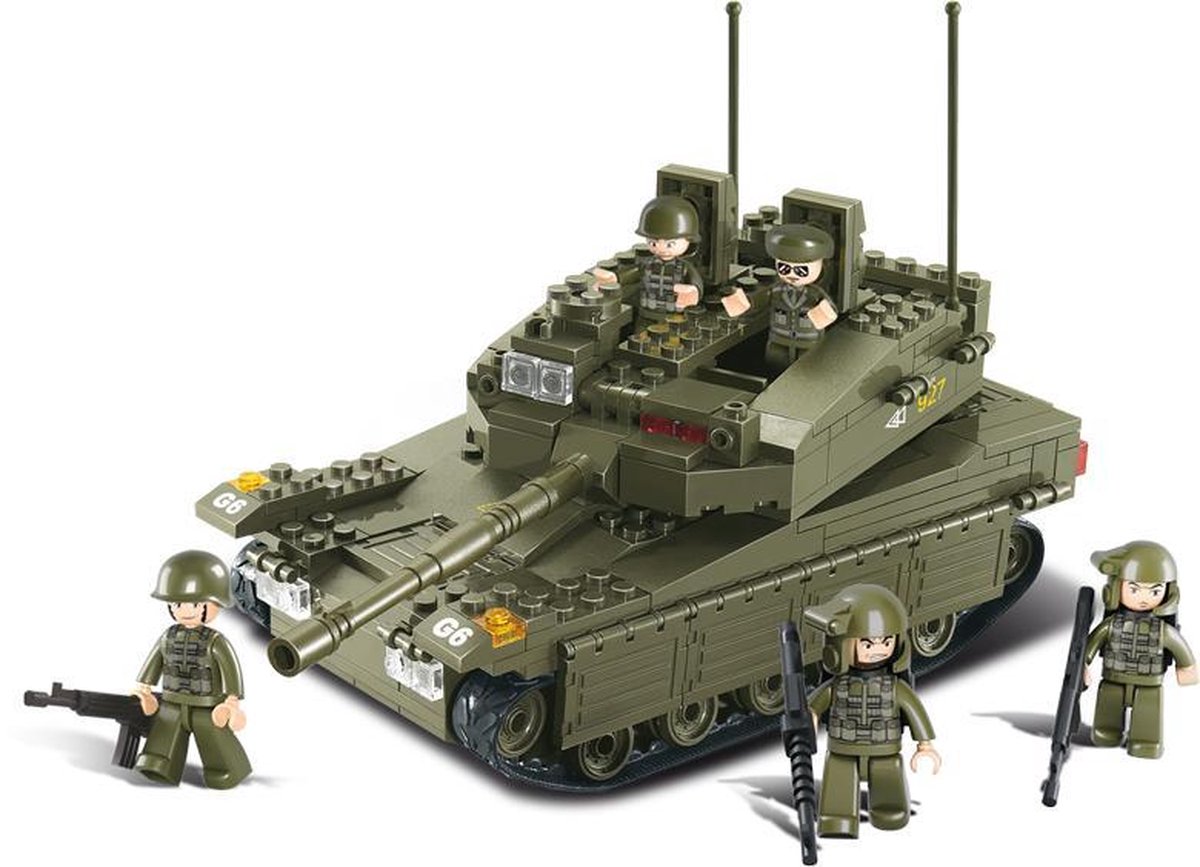 Beperking Tegen de wil Compatibel met Army - Tank M38-B0305Sluban | bol.com