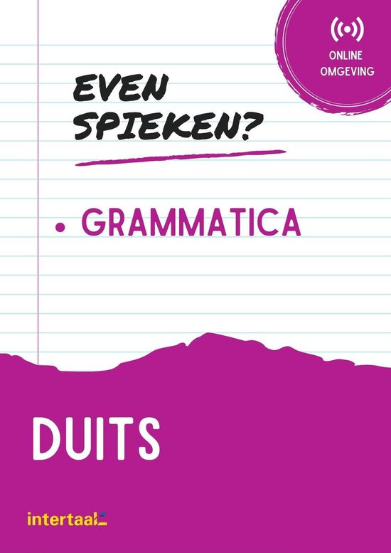 Even Spieken - Duits grammatica (+ online oefeningen)