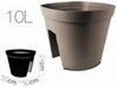 Monaco Balcon Pots - 30x30x24 cm. Grootte - Mocca.