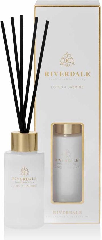 Boutique Geurstokjes Lotus & Jasmine 40ml wit