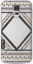 Casetastic Samsung Galaxy S5 / Galaxy S5 Plus / Galaxy S5 Neo Hoesje - Softcover Hoesje met Design - Oriental Stripes Print