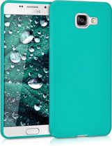 kwmobile telefoonhoesje voor Samsung Galaxy A5 (2016) - Hoesje voor smartphone - Back cover in mat turquoise