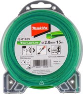 Makita E-01769 Maaidraad 2x15mtr groen