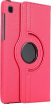 Case2go - Tablet hoes geschikt voor Samsung Galaxy Tab A7 Lite - Draaibare Book Case Cover - 8.7 inch - Magenta