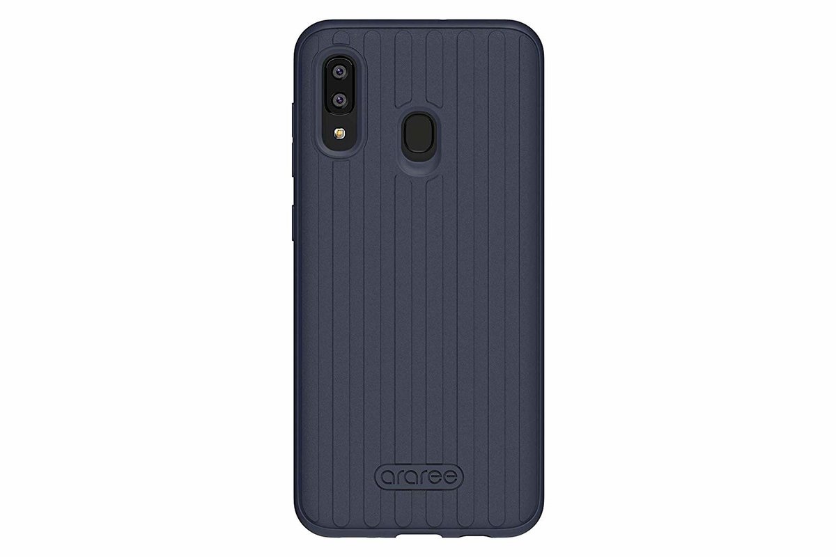 Geschikt voor Samsung Galaxy A30 Araree TPU Hoesje A Cover Series Back Cover - Blauw