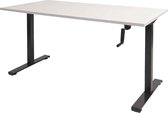 Zit Sta bureau - Slinger 140x80 logan - alu frame