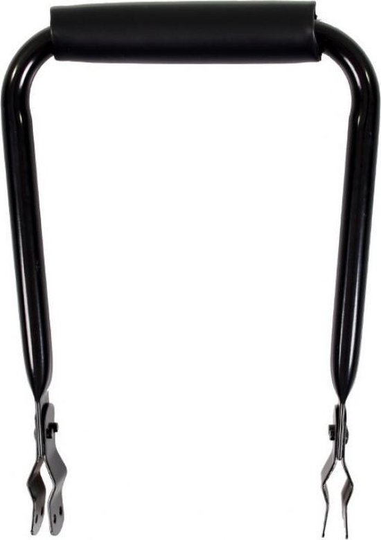 Kinderrugsteun 13cm Mirage met kussen - zwart