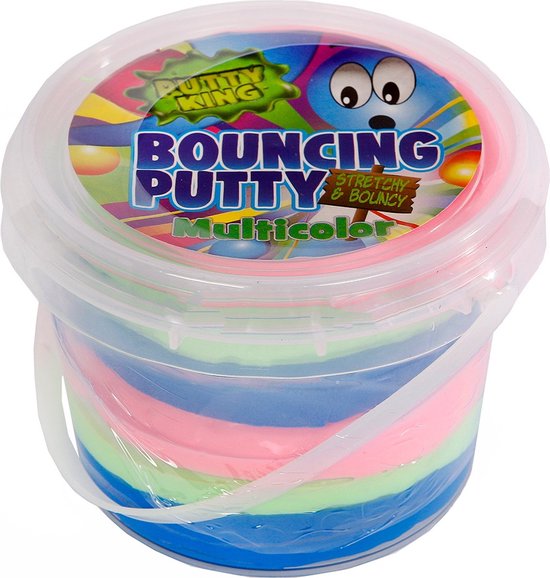 Toys Amsterdam Bouncing Putty Regenboog 110 Gram