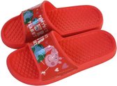 Arditex Badslippers Peppa Pig Junior Rubber Rood Maat 26/27