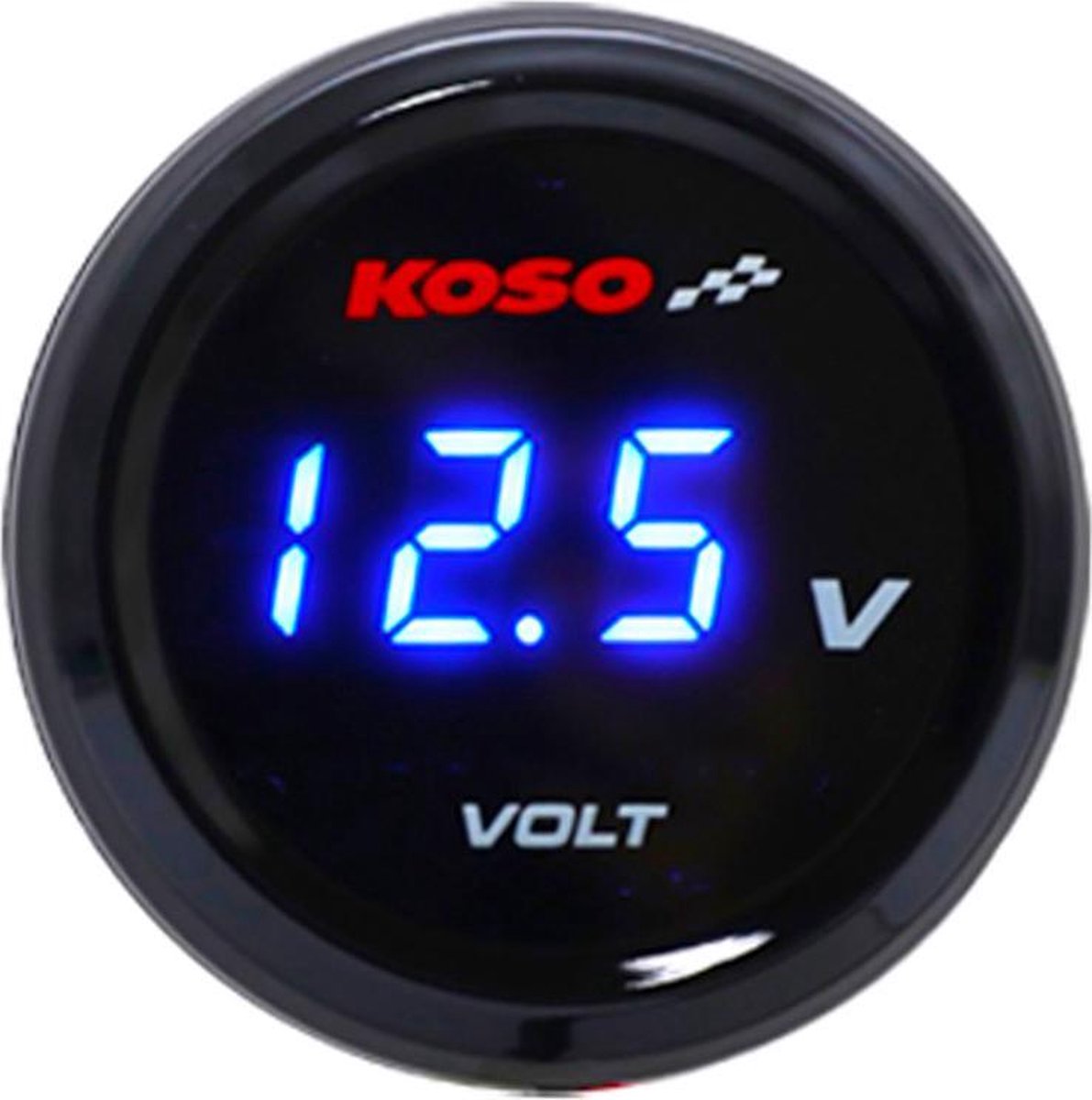 Koso Voltmeter LED Piaggio Zip Scooter Accessoires LEDverlichting Blauw bol
