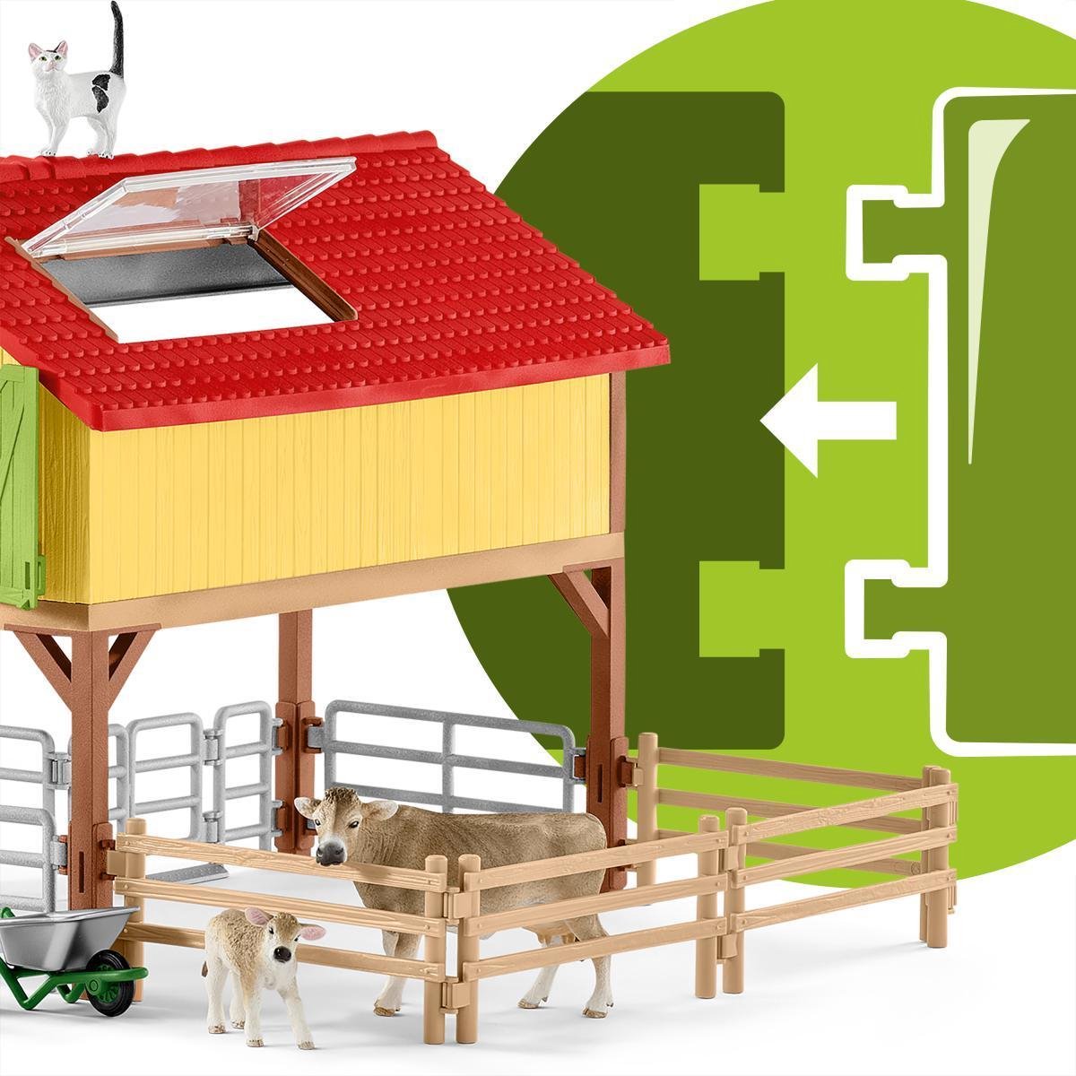 schleich FARM WORLD - Weidehek - Accessoires - Kinderspeelgoed voor Jongens en Meisjes - 3 tot 8 jaar - 42487 — afbeelding 4