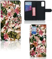 GSM Hoesje Samsung Galaxy A32 4G | A32 5G Enterprise Editie Fotohoesje ontwerpen Flowers