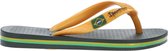 Ipanema Classic Brasil Kids Slippers Heren Junior - Green/Yellow - Maat 27/28