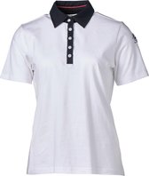 Dames polo Wit | Maat 2XL