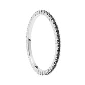 P D Paola Essentials Dames Ring Zilver - Zilverkleurig - 17.00 mm / maat 53