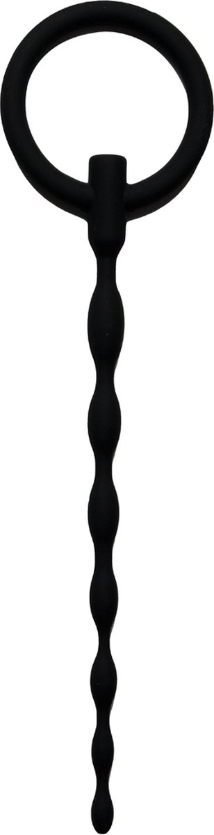 EasyToys - Sinner Gear - Zachte Siliconen Dilator - Sex Toys voor Mannen - Zwart