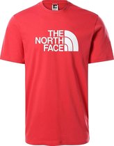 The North Face S/S Easy Tee Rococco heren shirt rood