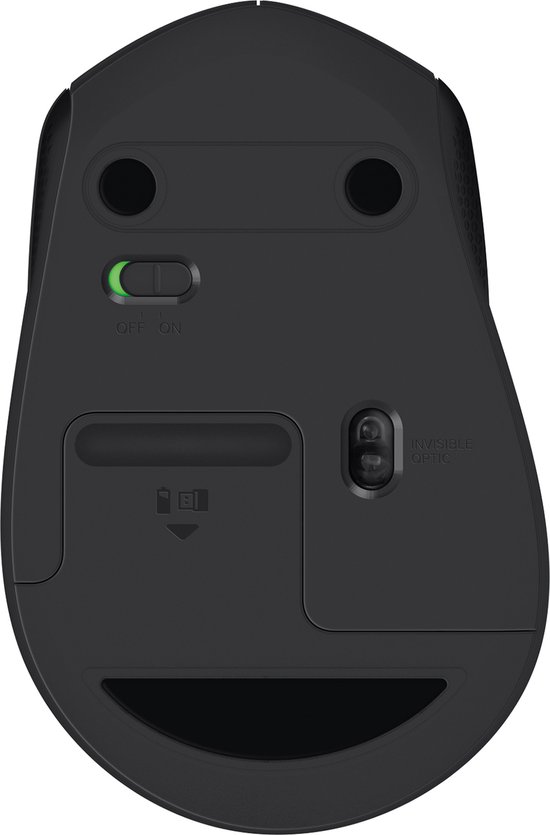 Logitech M330 Silent Plus - Draadloze Muis - Zwart