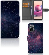 GSM Hoesje Xiaomi Redmi Note 10S | 10 4G | Poco M5s Flip Cover Stars