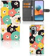 Wallet Bookcase Xiaomi Redmi Note 10 Pro Telefoonhoesje Bears