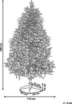 Beliani BENITO - Kerstboom - Groen - PVC
