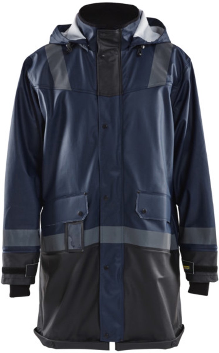 Blaklader Regenjas LEVEL 2 - Donker marineblauw/Zwart - 3XL