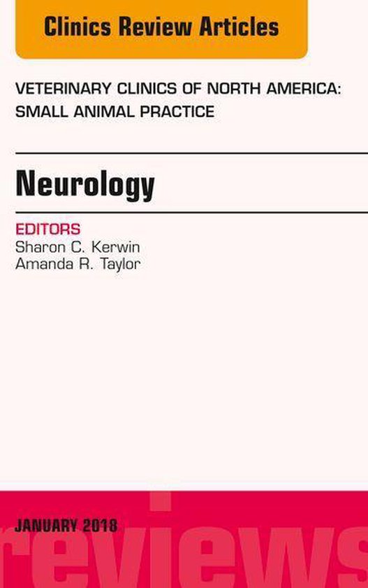 The Clinics: Veterinary Medicine Volume 48-1 - Neurology, An ... - cover