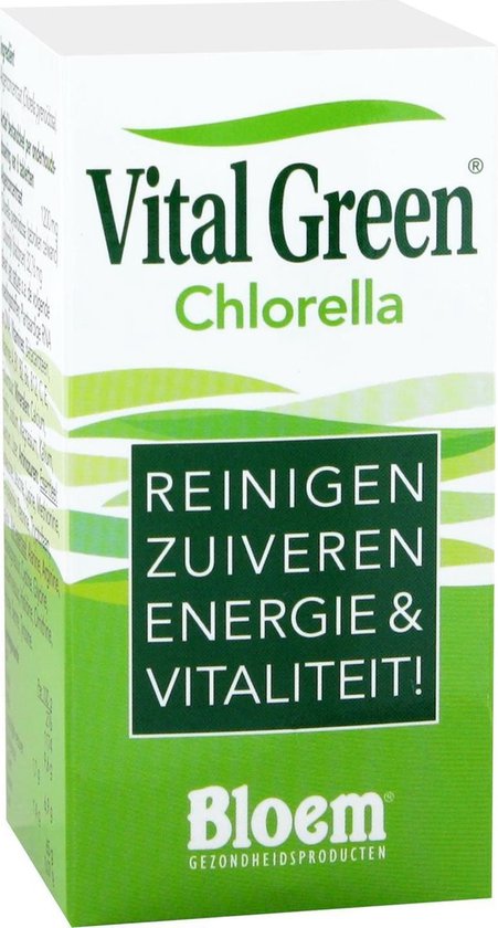 Vital Green Chlorella - 200 Tabletten - Voedingssupplement | bol.com